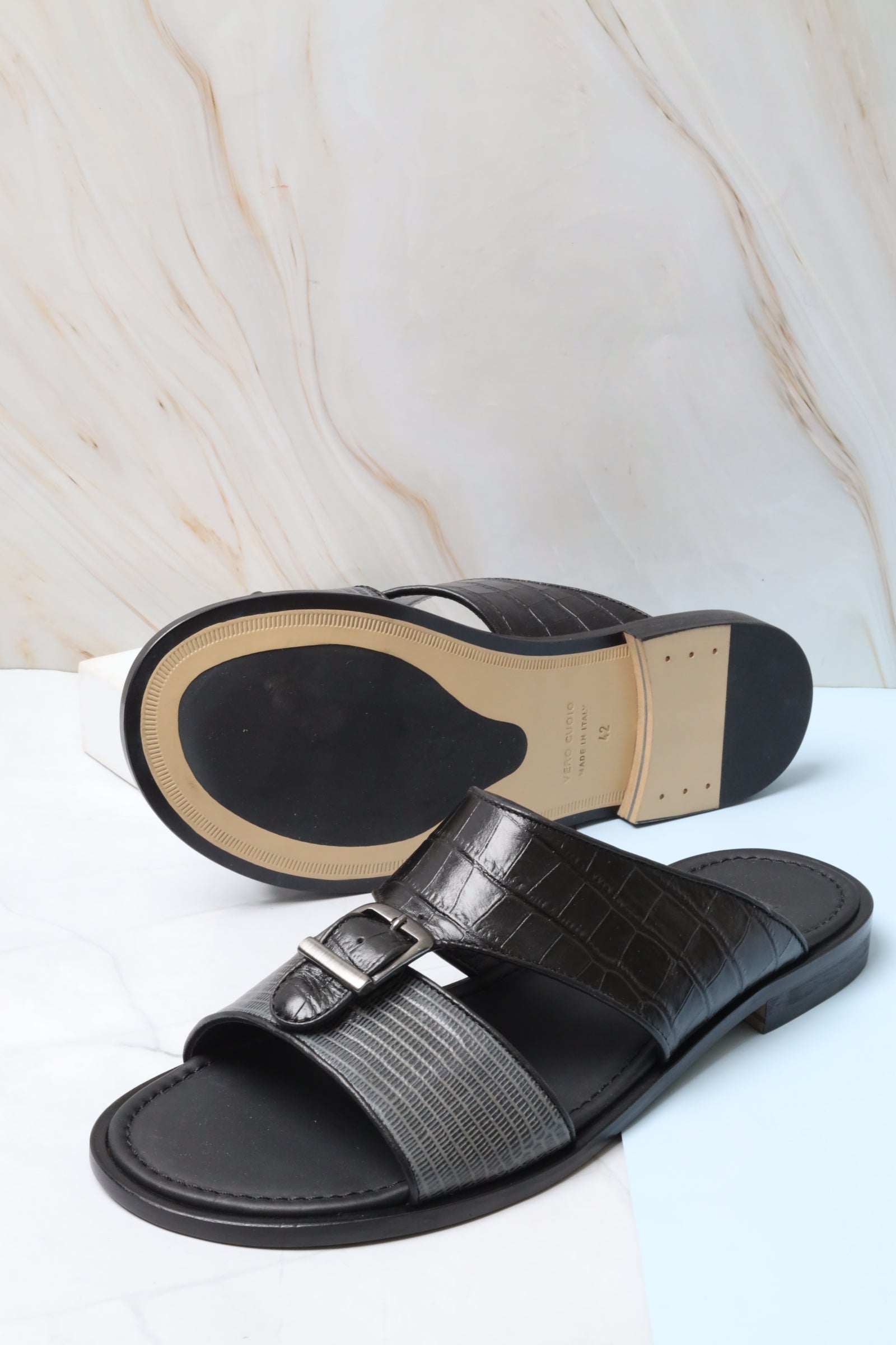 Men's genuine leather sandal 5085