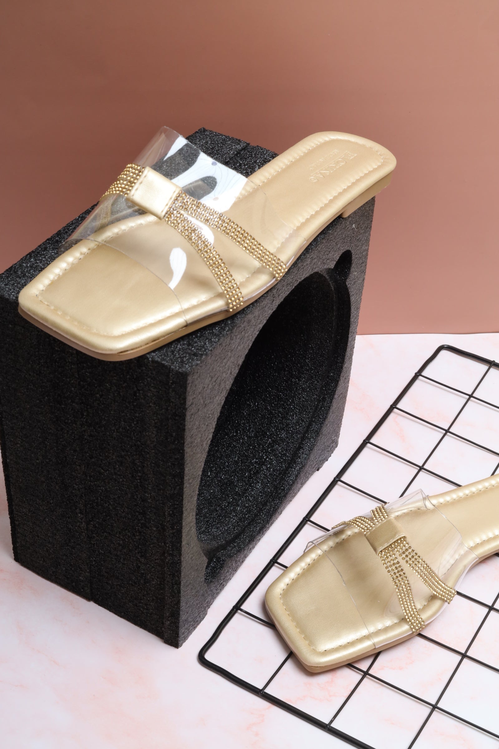 Italian flat sandal 123606