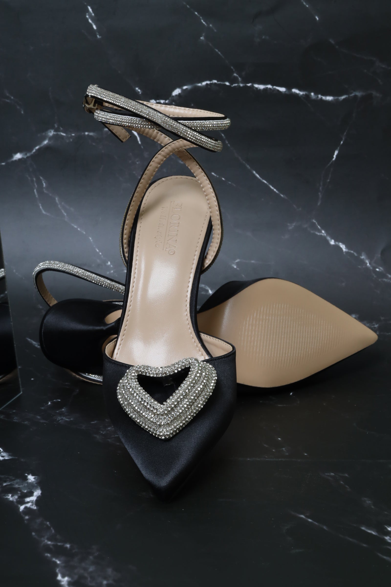 صندل بكعب متوسط 99038 - فلورينا