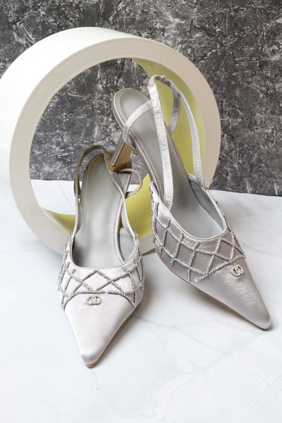 Women's mid-heel sandal 99015