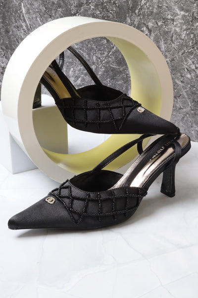 Women's mid-heel sandal 99015