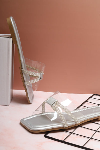 Italian flat sandal 123606