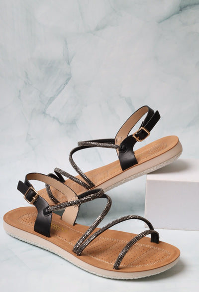 Women's flat sandal 44510