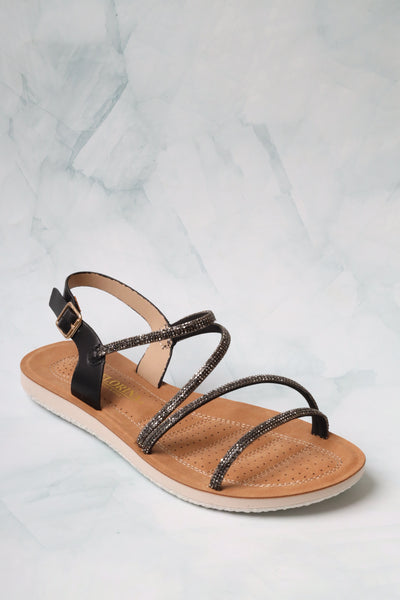 Women's flat sandal 44510