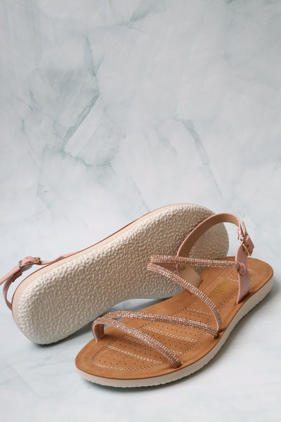 Women's flat sandal 44510