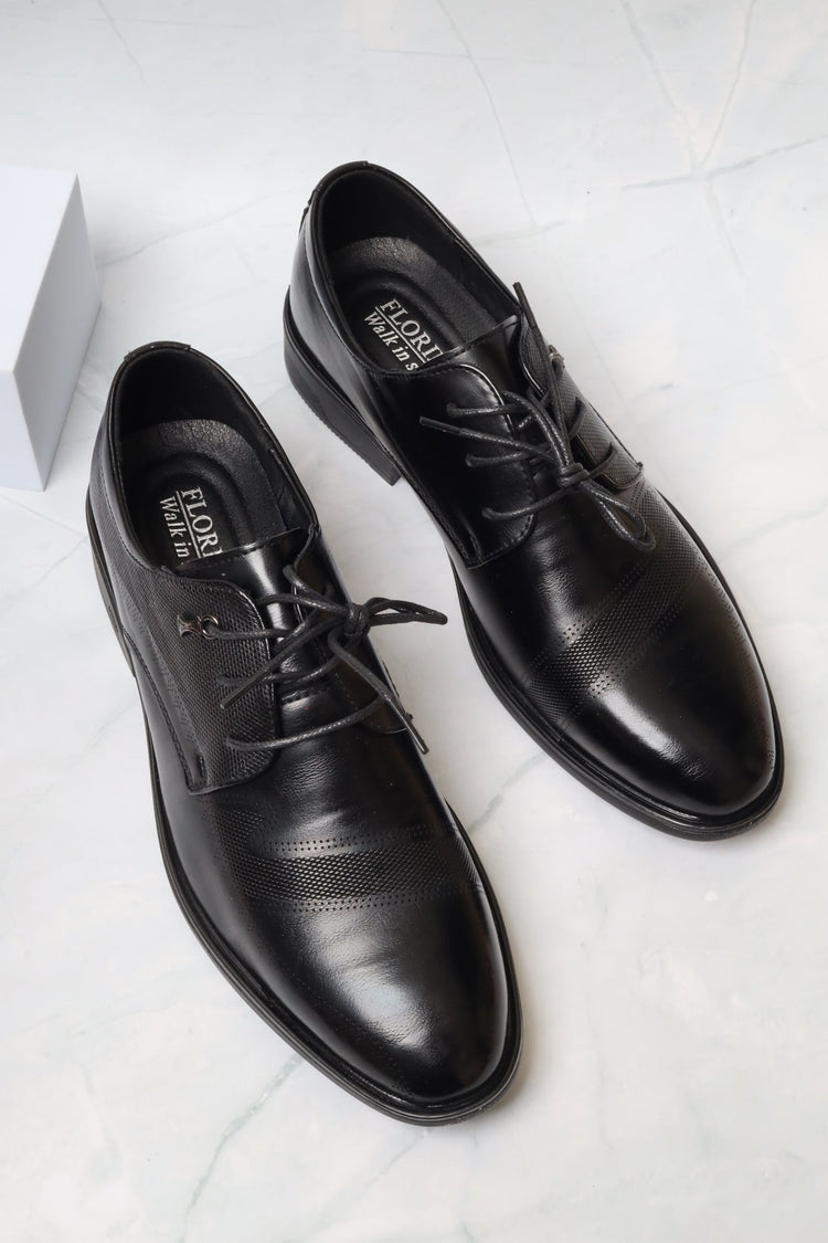 حذاء رسمي أسود 83615 - فلورينا