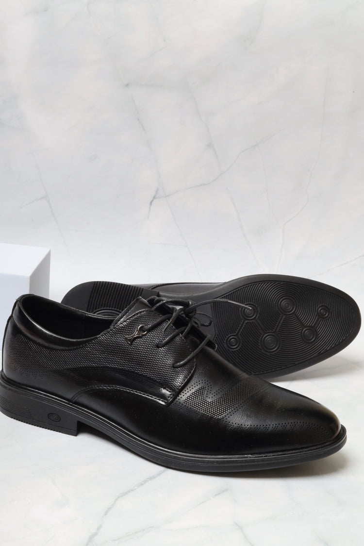 حذاء رسمي أسود 83615 - فلورينا